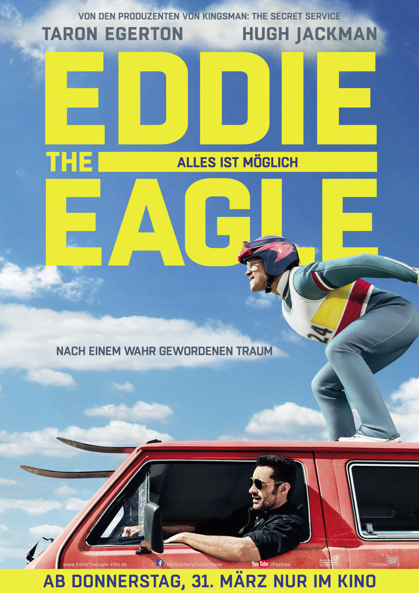 eddie the eagle plakat