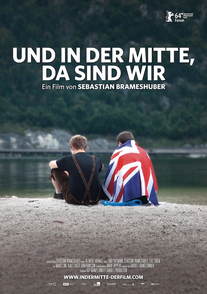 und in der mitte web plakat